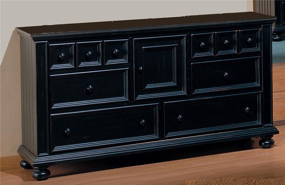 Winners Only Cape Cod BE1006N 6 Drawer Dresser with One Door Dunk